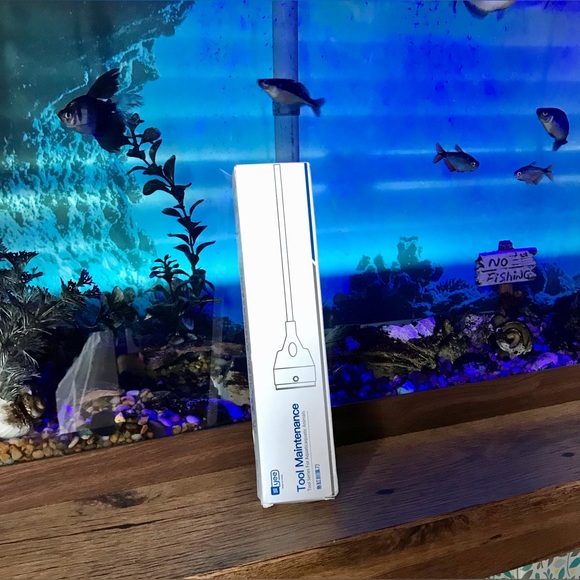 2/$10 NEW Fish Tank Wand Aquarium Scraper Cleaner Long Reach Pet Care Cleaning - Picture 4 of 5